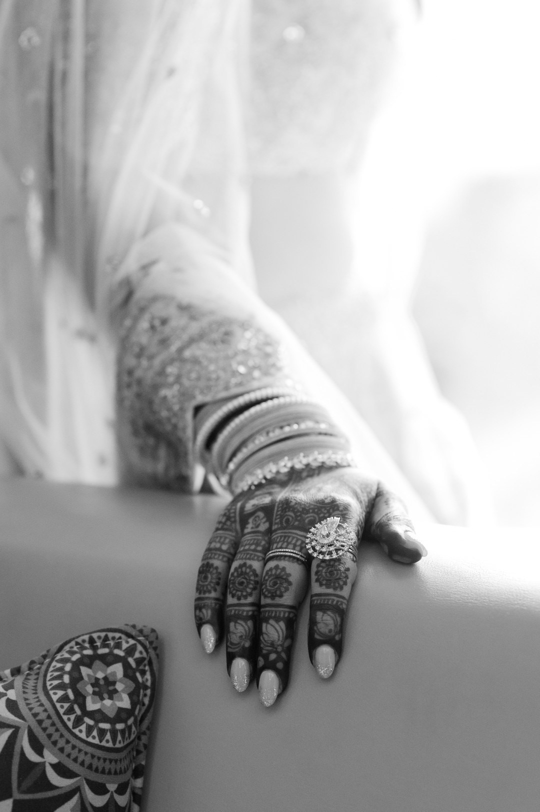 Hands in the Air: Chiranjeev & Niharika at Hyatt Centric Hebbal. Truly Yours | Documentary Wedding Photography & Films | Sharath Padaru, Bangalore