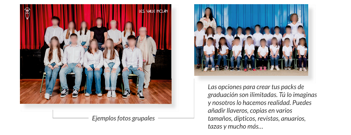 Fotografía de Orlas y Colegios en Madrid - Rainbox. Rainbox Estudio de Fotografía