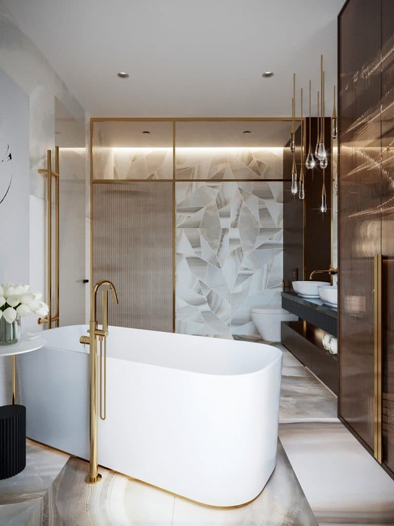 ART DECO HOUSE. Interior Design & 3D Rendering | AB Design Buro