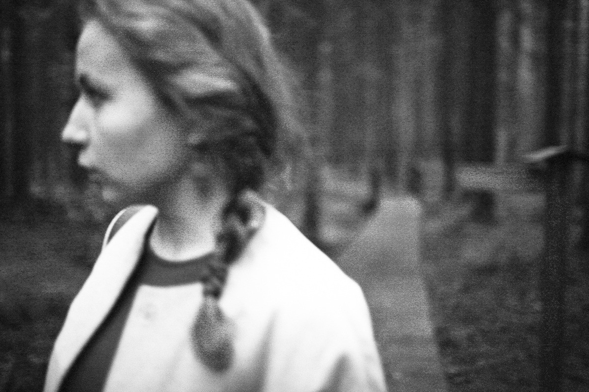 Natalie, woman of forest and sea. Victoria Dini. Art photography in London / Folkestone, UK