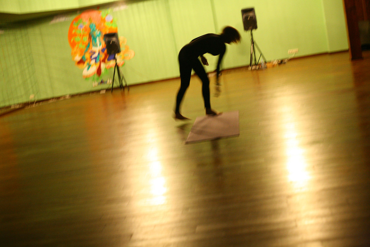 Girl on the ball. Victoria Dini. Art photography in London / Folkestone, UK