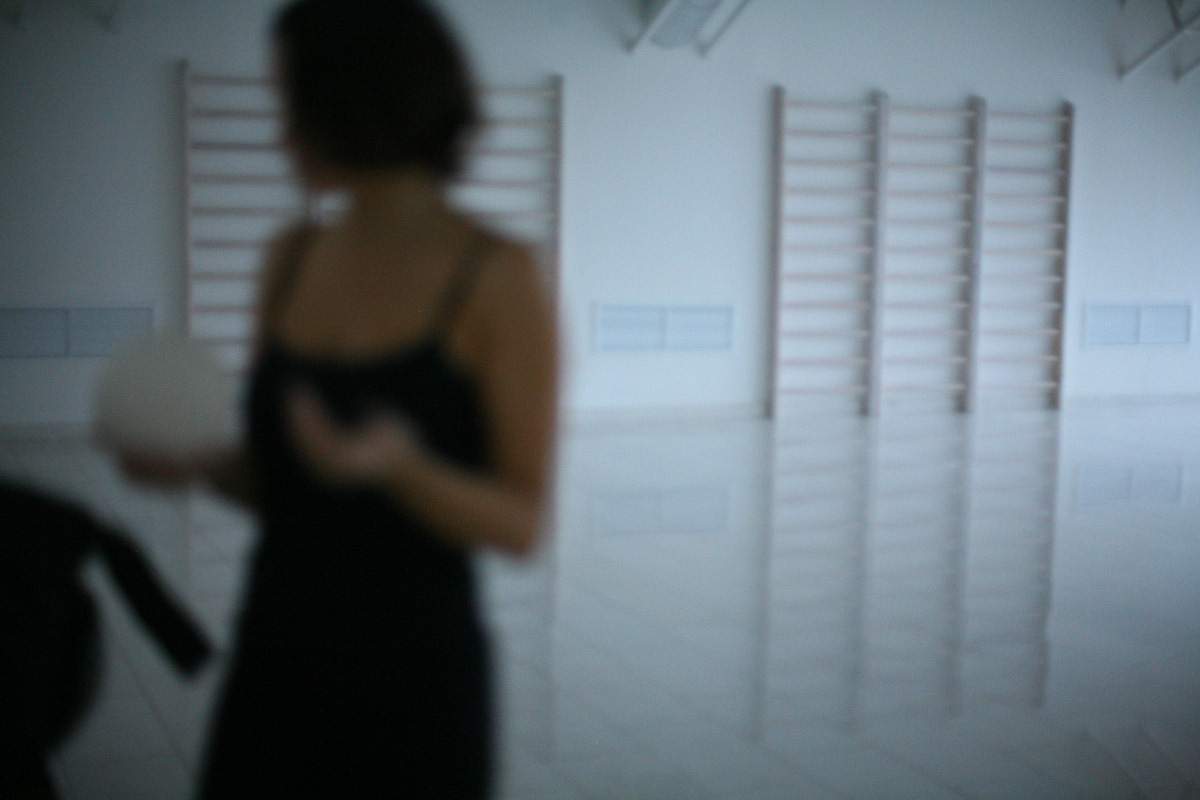 Girl on the ball. Victoria Dini. Art photography in London / Folkestone, UK