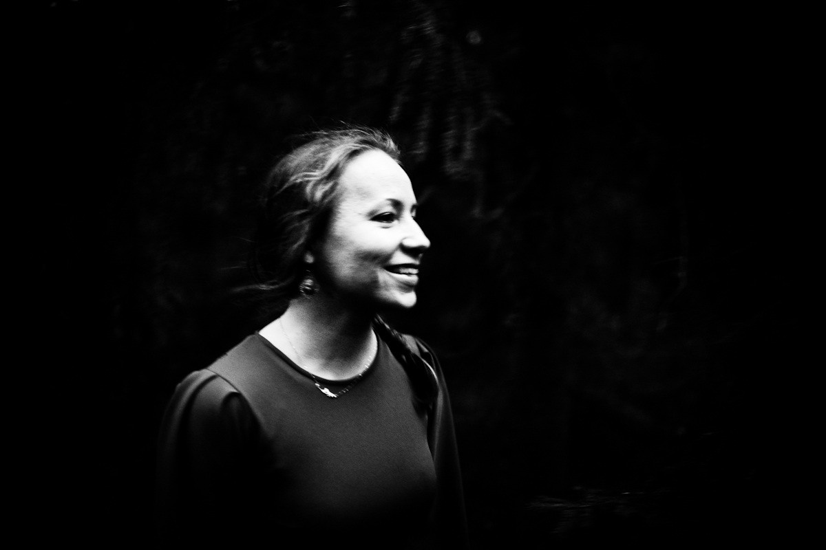 Natalie, woman of forest and sea. Victoria Dini. Art photography in London / Folkestone, UK