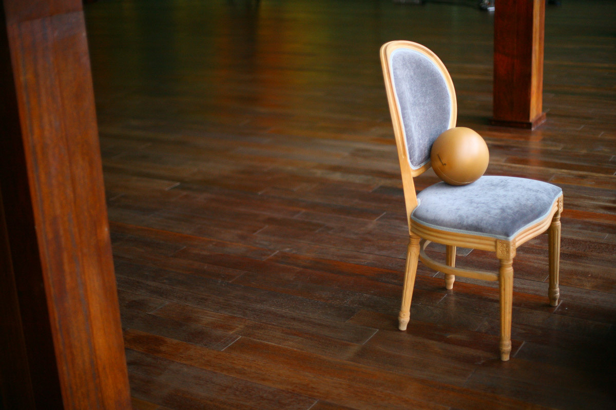 Girl on the ball. Victoria Dini. Art photography in London / Folkestone, UK