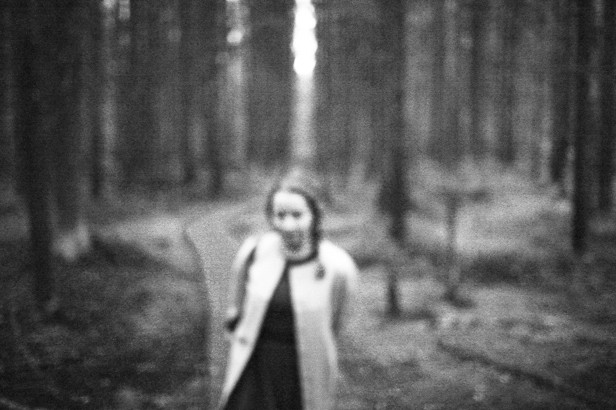 Natalie, woman of forest and sea. Victoria Dini. Art photography in London / Folkestone, UK
