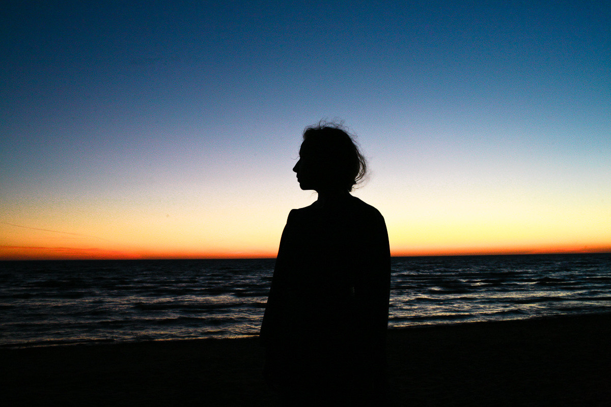 Natalie, woman of forest and sea. Victoria Dini. Art photography in London / Folkestone, UK