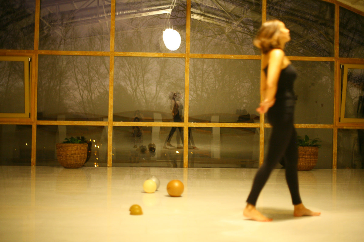 Girl on the ball. Victoria Dini. Art photography in London / Folkestone, UK