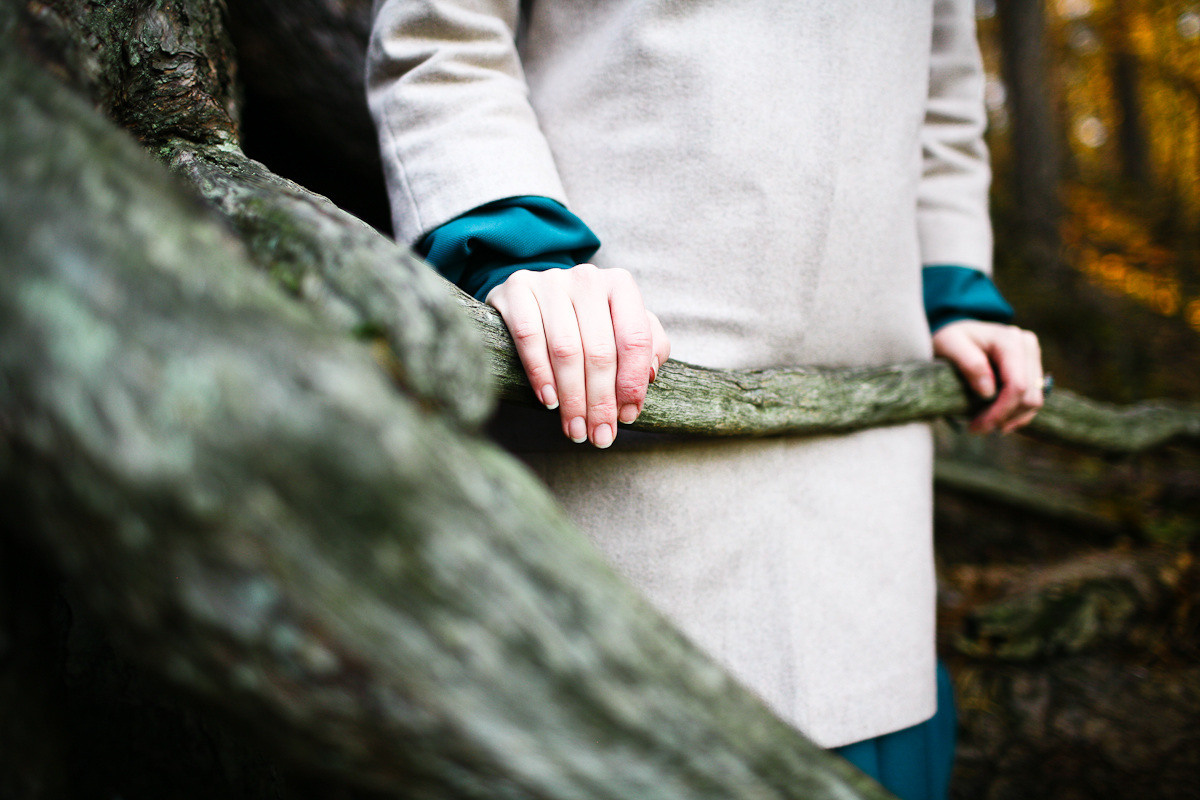 Natalie, woman of forest and sea. Victoria Dini. Art photography in London / Folkestone, UK