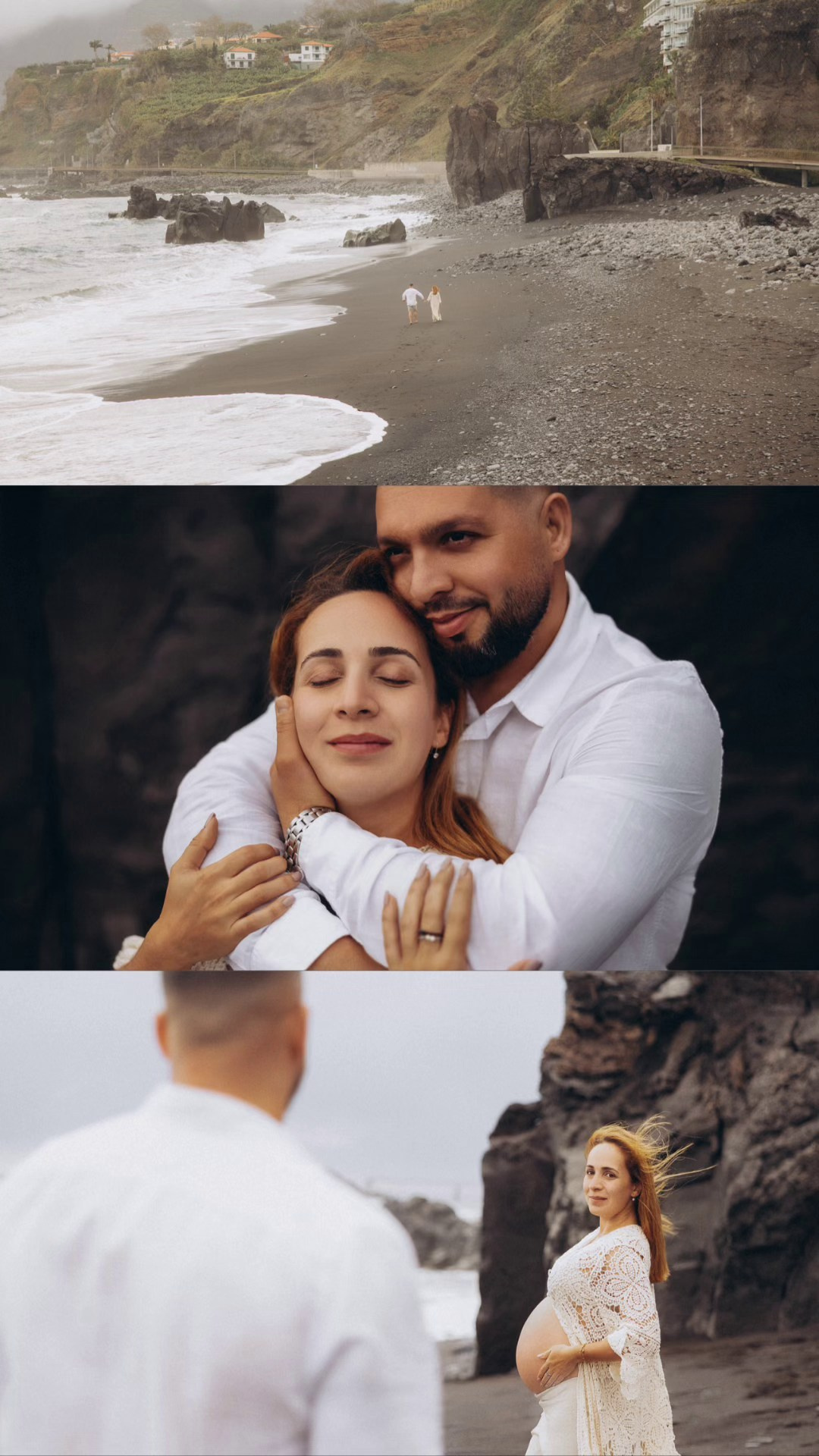 Capturing Love and Anticipation: A Couples Maternity Photoshoot on Madeira