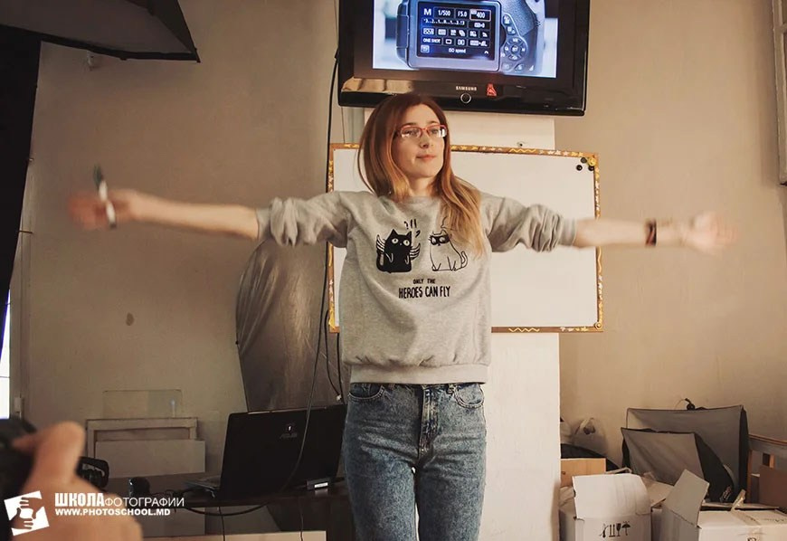 I level. Școala de fotografie lui Roman Ribaliov. Orașul Chișinău, Moldova