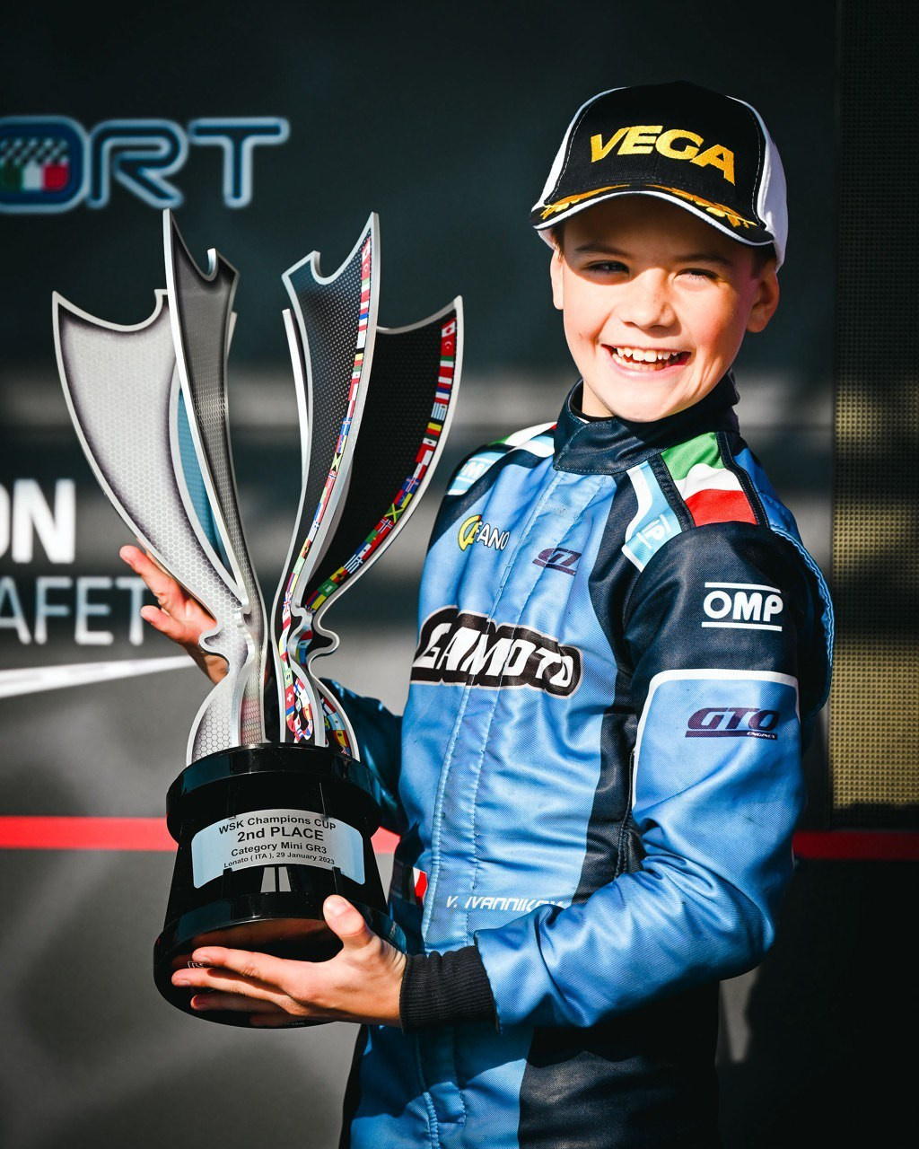 Vladimir Ivannikov on podium! Best driver in mini category 2022 2023