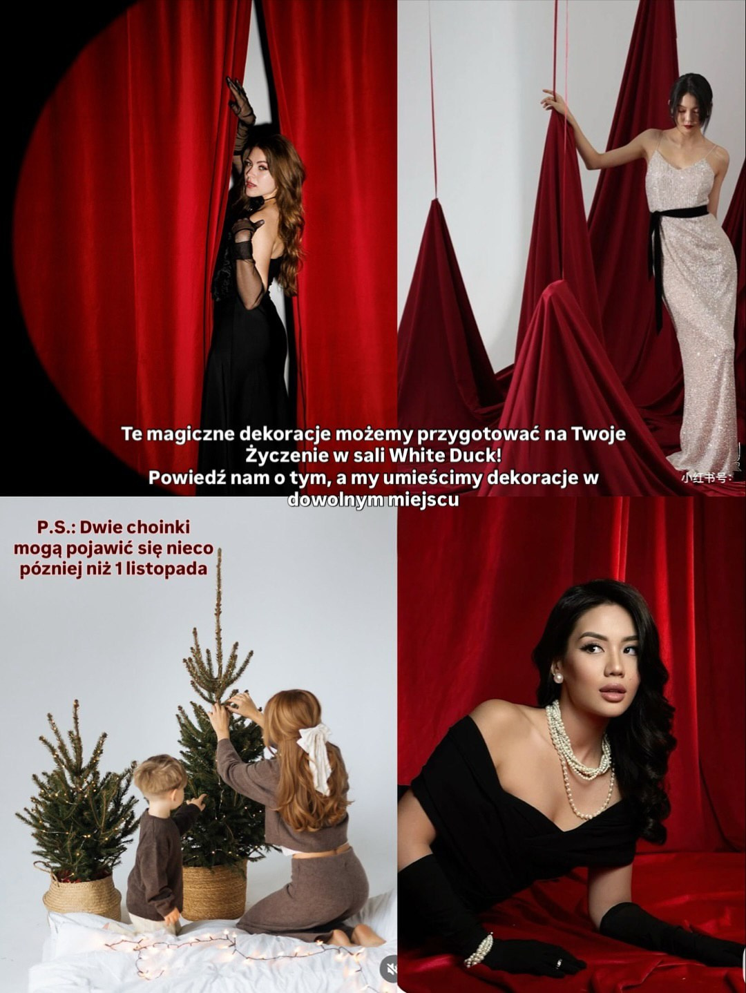 Студії новорічні. Весільний, сімейний фотограф Варшава