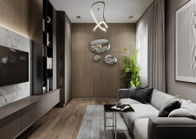 GREY HOUSE. Дизайн интерьера и 3D-визуализация | AB Design Buro