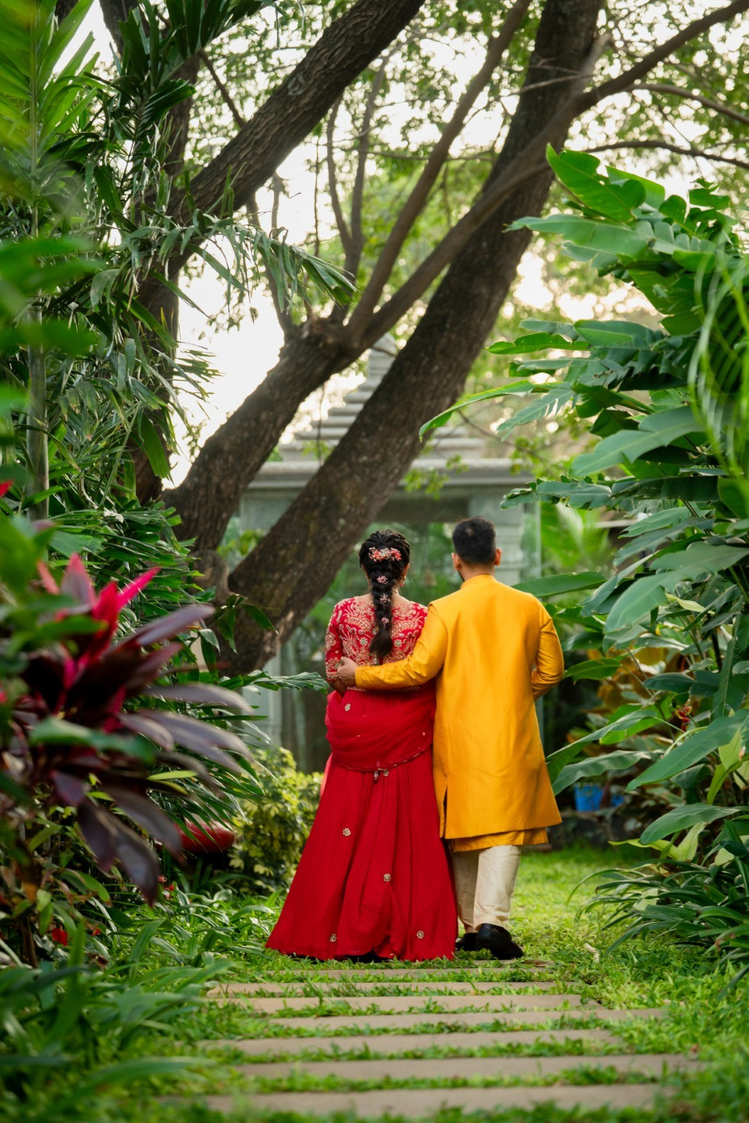 Hands in the Air: Chiranjeev & Niharika at Hyatt Centric Hebbal. Truly Yours | Documentary Wedding Photography & Films | Sharath Padaru, Bangalore