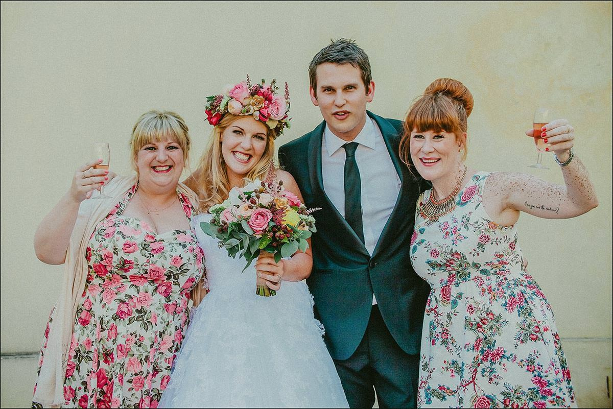 Michelle & Dan — Designer Vrtba Garden Wedding Photography, Prague