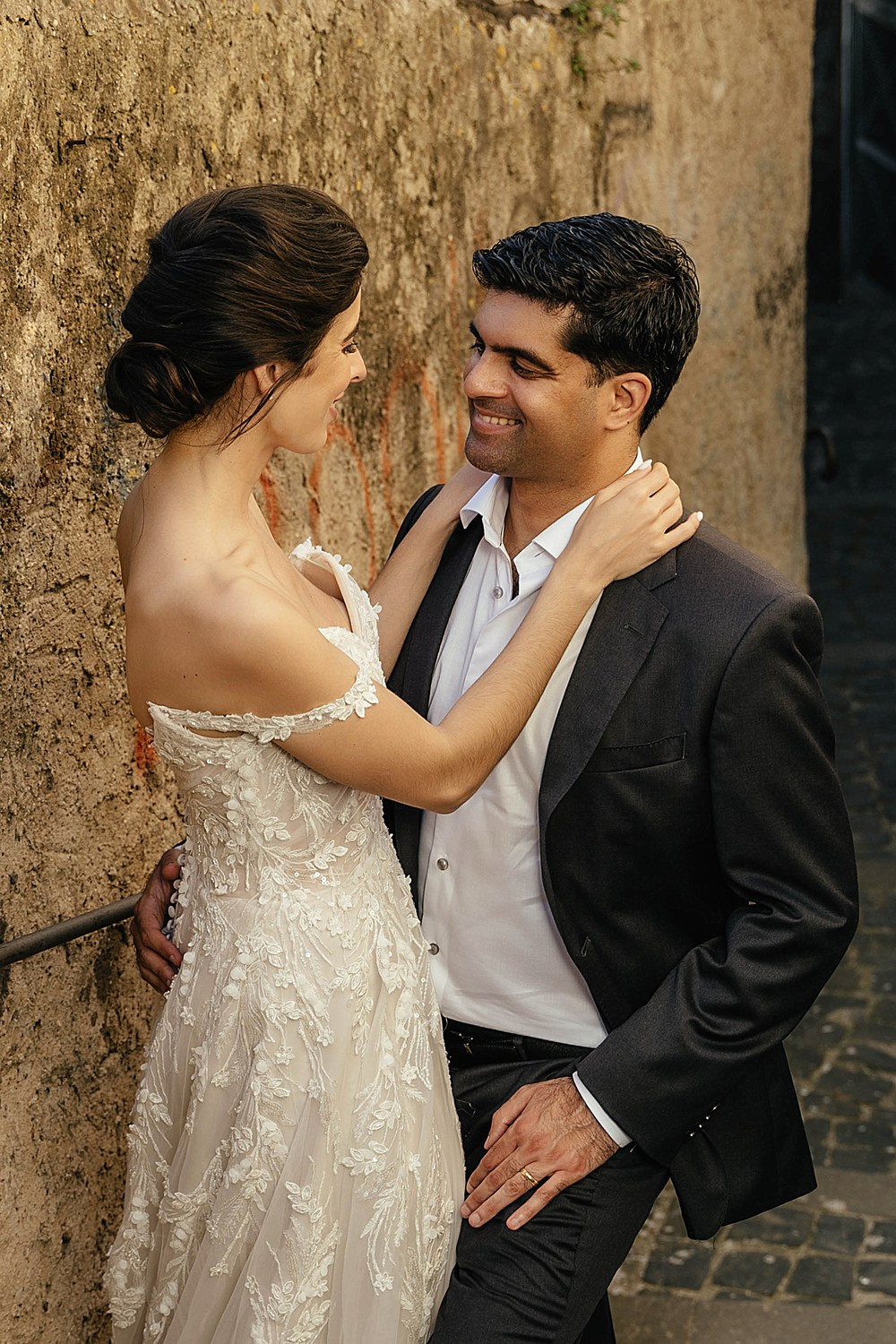 Wedding photoshoot in Anguillara Sabazia. Photographer in Italy Natalie Bero