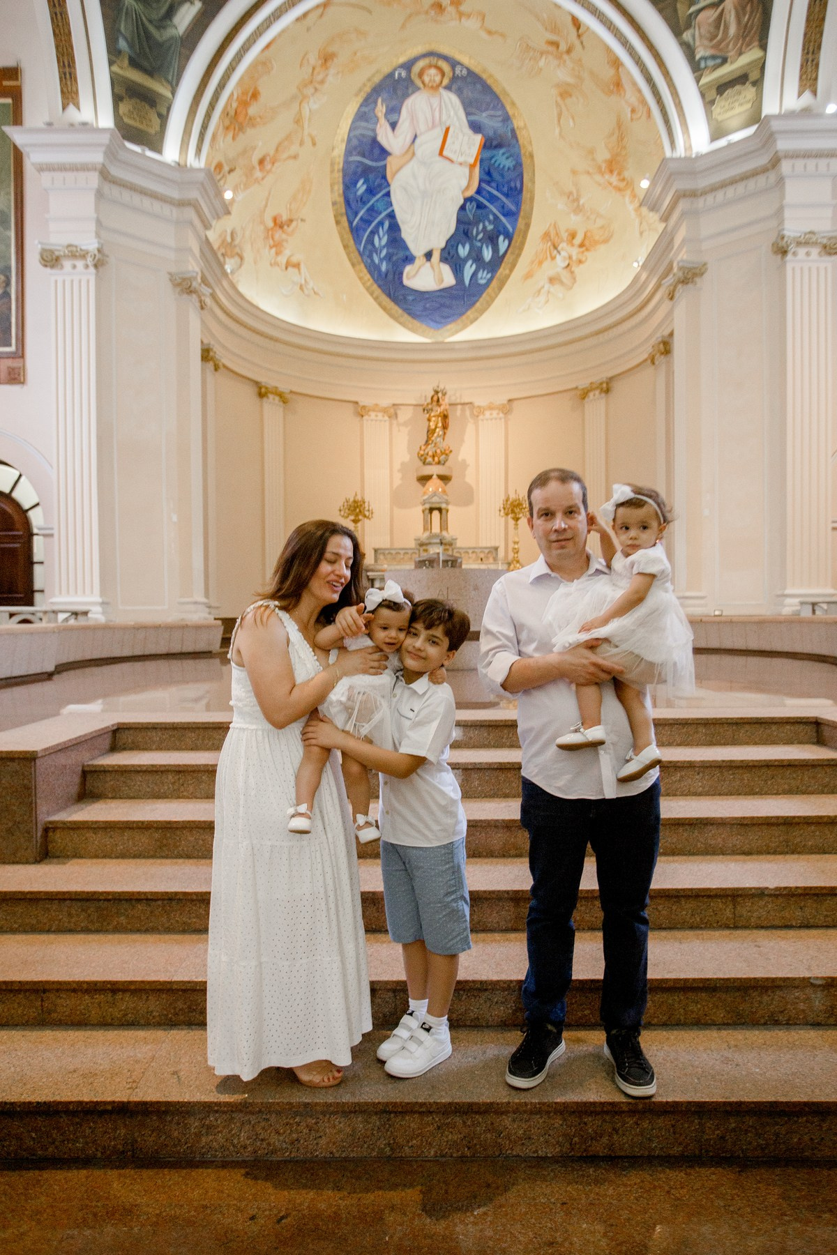 Batizado da Ana Clara e Maria Rita. Fotógrafa de Eventos em São Paulo e Sorocaba Kika Damasceno