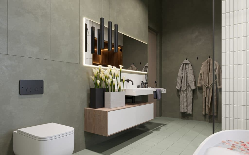 A WEEKEND HOME FOR THE FAMILY. Дизайн интерьера и 3D-визуализация | AB Design Buro