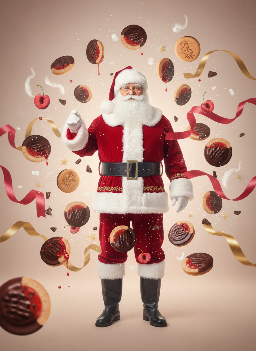 Development of a series of photo and video materials for a winter chocolate flavor collection. Digital Creator | AI Visuals | Content for Social Media