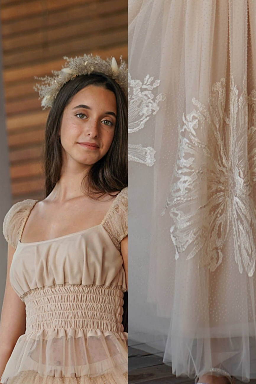 /סט /חצאית וחולצה “Patricia ". מרי ליב, מעצבת שמלות בתפירה אישית