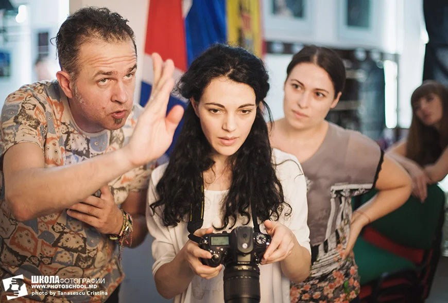 I level. Școala de fotografie lui Roman Ribaliov. Orașul Chișinău, Moldova