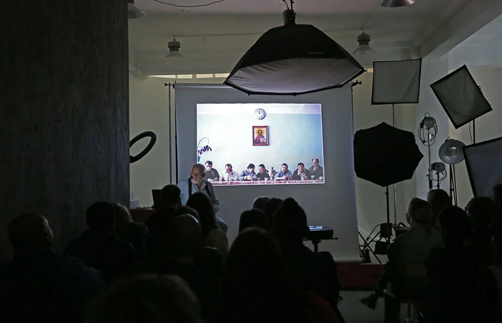 Мастер-класс Сергея Максимишина в Школе Фотографии Романа Рыбалёва. Școala de fotografie lui Roman Ribaliov. Orașul Chișinău, Moldova