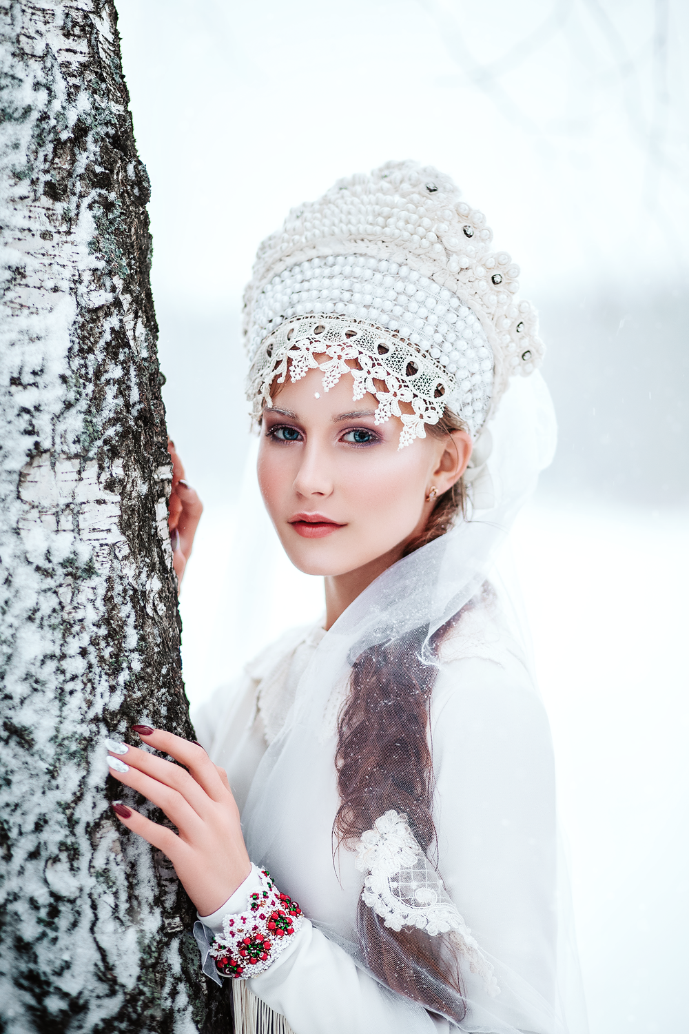 Swan-Princess (2020). Photographer and retoucher Elena Skullova