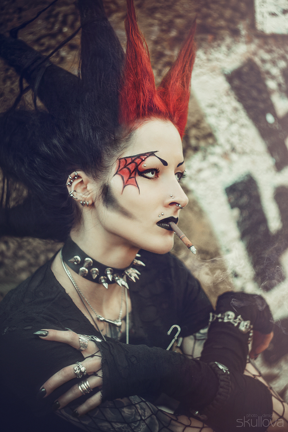 DeathRock (2014). Фотограф и ретушер в Белграде Елена Skullova