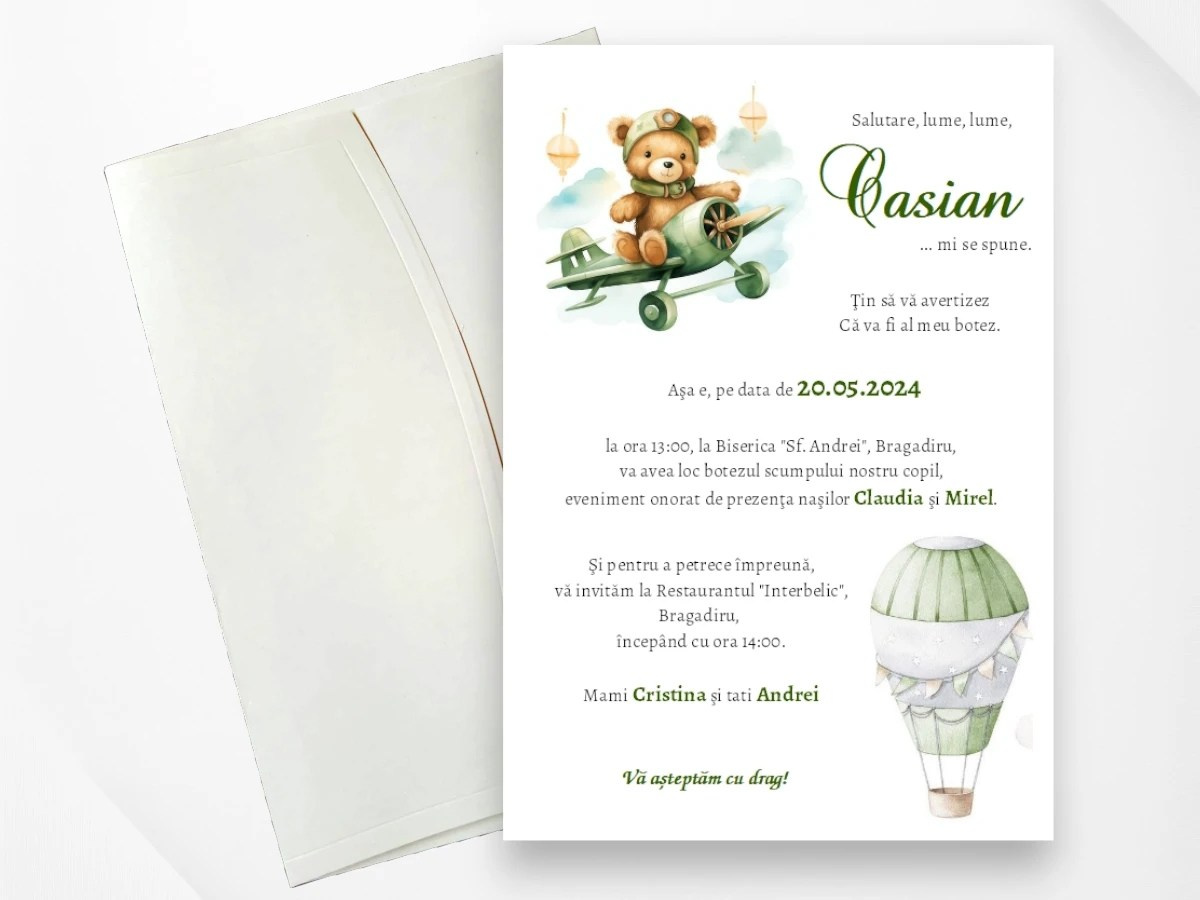 Descoperă invitațiile perfecte pentru botezul tău! Alege dintr-o varietate de designuri clasice și moderne pentru a anunța ziua specială. #Botez #InvitațiiBotez #InvitațiiPersonalizate. Uvertura Mall Demisol.invitații botez, invitații botez drăgălașe, invitații botez Baby, invitații pastelate botez, invitații cu tematică botez, invitații botez băiat, invitații botez fată, invitații botez personalizate, invitații botez moderne, modele invitații botez originale.invitații digitale, invitații online nuntă, invitații digitale personalizate, invitații electronice, invitații moderne nuntă, invitații de nuntă PDF, invitații WhatsApp nuntă, invitații de nuntă fără print, invitații nuntă economice, invitații digitale elegante.Invitații Elegante și Refined: Catalogul Ellite | Nunta, Petreceri, Evenimente Corporate.- invitații nuntă  - modele invitații nuntă  - invitații nuntă 2025  - invitații de nuntă elegante  - invitații de nuntă personalizate  - invitații nuntă online  - invitații nuntă handmade  - catalog invitații nuntă  - invitații originale nuntă  - invitații de nuntă moderne  - invitații nuntă vintage  - invitații nuntă rustice  - invitații nuntă clasice  - design invitații nuntă  - invitații de nuntă cu tematică.- invitații nuntă florale  - invitații nuntă boho  - invitații nuntă aurii  - invitații nuntă minimaliste  - invitații nuntă cu sigiliu  - invitații nuntă cu acuarelă  - invitații nuntă cu fotografie  - invitații nuntă cu inițiale  - invitații nuntă elegante alb-negru  - invitații nuntă cu hârtie texturată  - invitații nuntă cu decupaj laser  - invitații nuntă cu flori uscate. - print invitații nuntă  - invitații nuntă personalizate cu numele mirilor  - invitații nuntă cu plic inclus  - invitații nuntă cu cartolină dublă  - invitații nuntă calitate premium  - invitații nuntă ieftine  - invitații nuntă rapide.- invitații nuntă România  - invitații nuntă București / Botoșani . Iași suceava- invitații nuntă cu livrare în țară  - invitații nuntă online România.- „Invitație de nuntă elegantă cu design floral și plic crem”  - „Model de invitație de nuntă vintage cu sigiliu de ceară”  - „Set complet invitații de nuntă personalizate cu inițialele mirilor”  - „Invitație de nuntă modernă cu design minimalist și text negru pe fundal alb”  - „Invitație de nuntă rustică pe hârtie kraft cu șnur de iută”  - „Invitație de nuntă cu decupaj laser și detalii aurii” - „Invitație de nuntă în stil boho cu imprimeu floral colorat”  - „Invitație romantică de nuntă cu flori uscate și panglică din satin”  - „Invitație de nuntă clasică cu monogramă și font caligrafic”  - „Invitație de nuntă în stil glamour cu folie aurie și text embosat”- „Model de invitație de nuntă 2025 cu design elegant și font modern”  - „Cele mai noi invitații de nuntă 2025 – stil floral, sofisticat”nvitații digitale, invitații online nuntă, invitații digitale personalizate, invitații electronice, invitații moderne nuntă, invitații de nuntă PDF, invitații WhatsApp nuntă, invitații de nuntă fără print, invitații nuntă economice, invitații digitale elegante