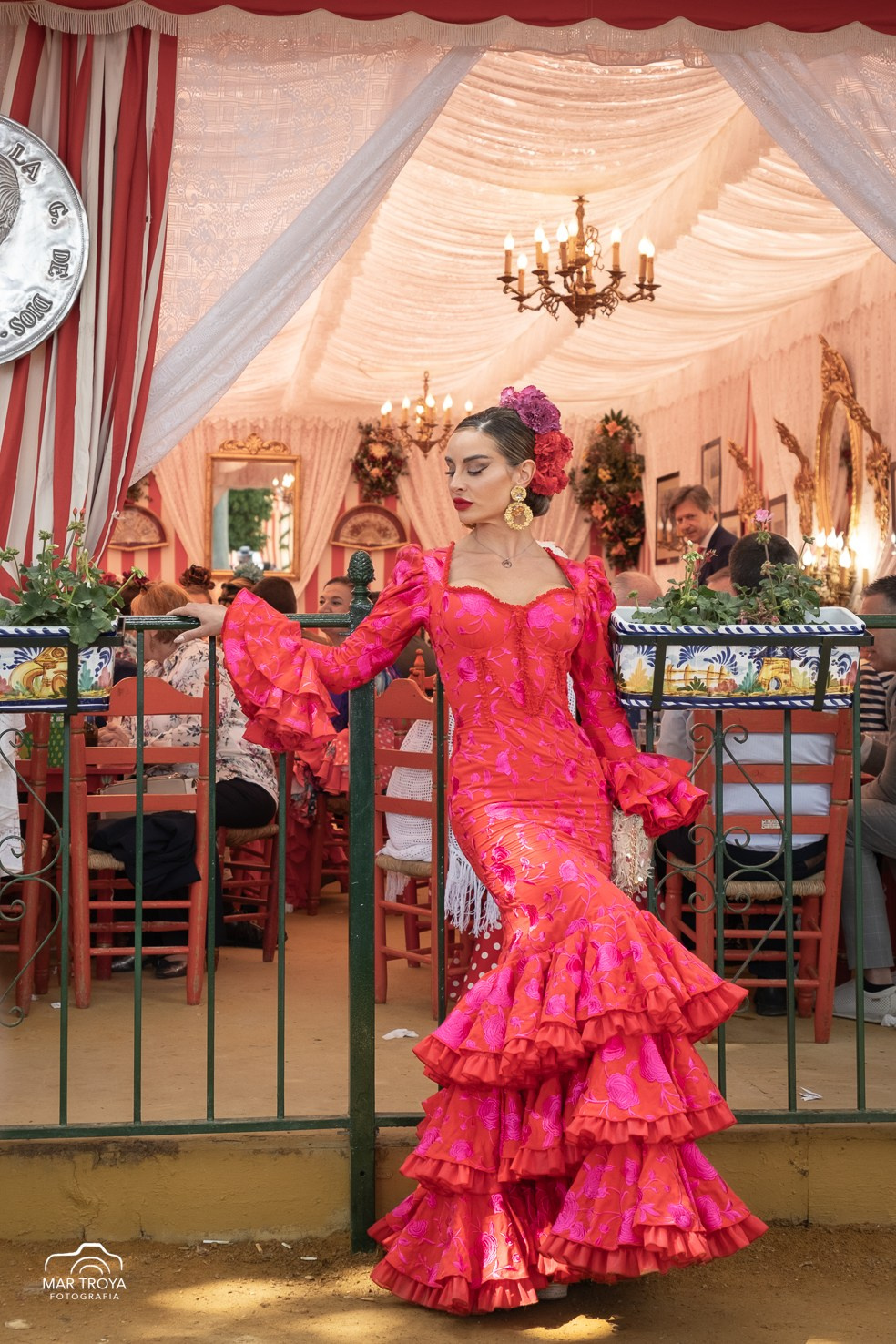 Feria de Sevilla 2025. Fotos con huella, fotografía de perros y mascotas en Sevilla