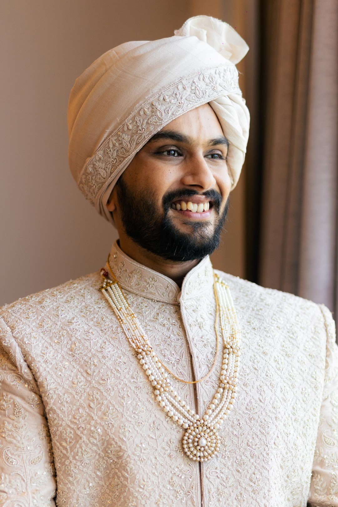 Hands in the Air: Chiranjeev & Niharika at Hyatt Centric Hebbal. Truly Yours | Documentary Wedding Photography & Films | Sharath Padaru, Bangalore
