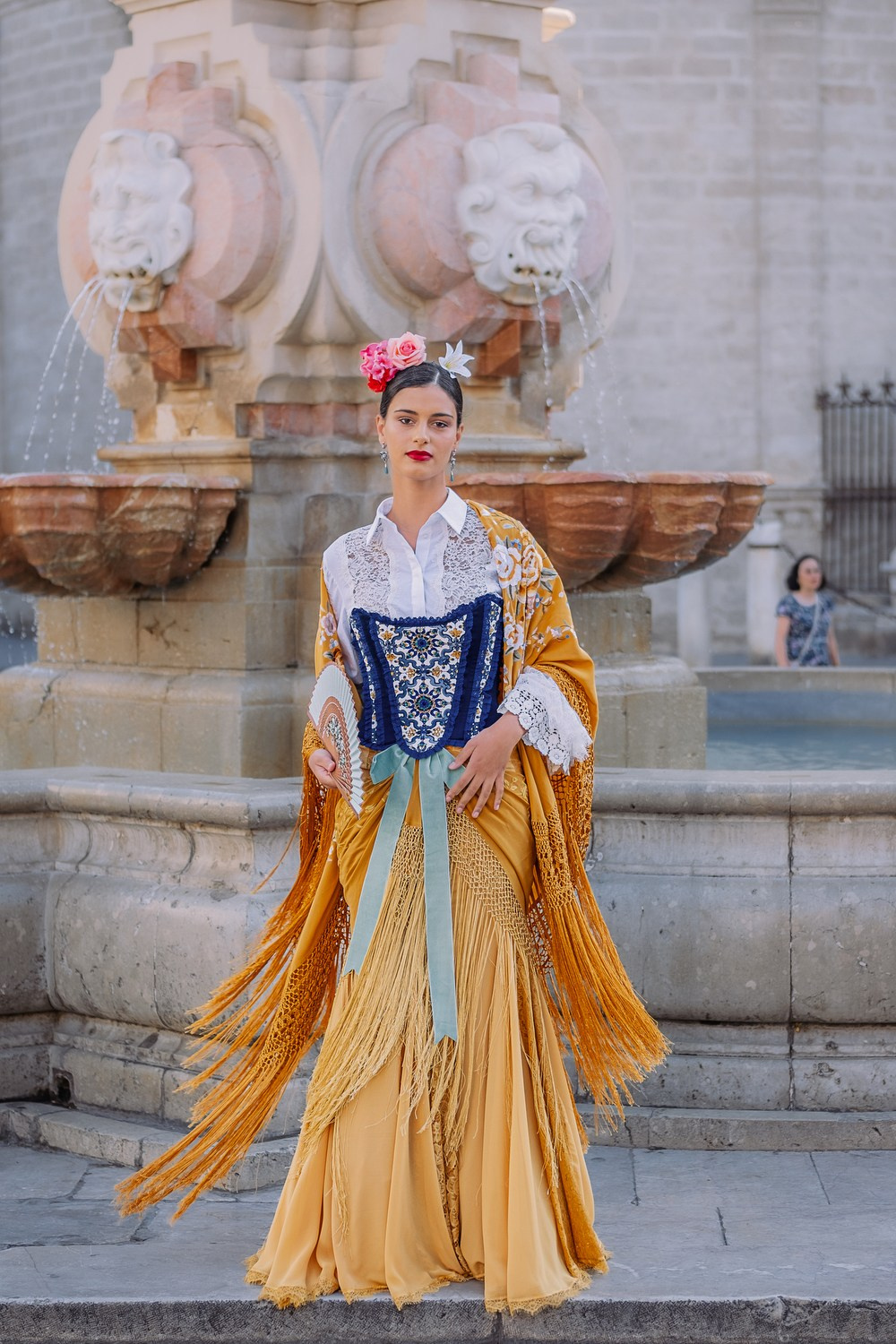 Flamencas al borde del Guadalquivir