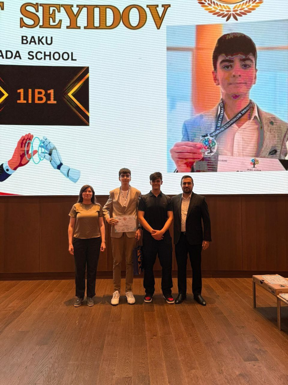 AWARD CEREMONY AND RESULTS. IIMACS — The International Institute of Mathematics, AI & Computer Science