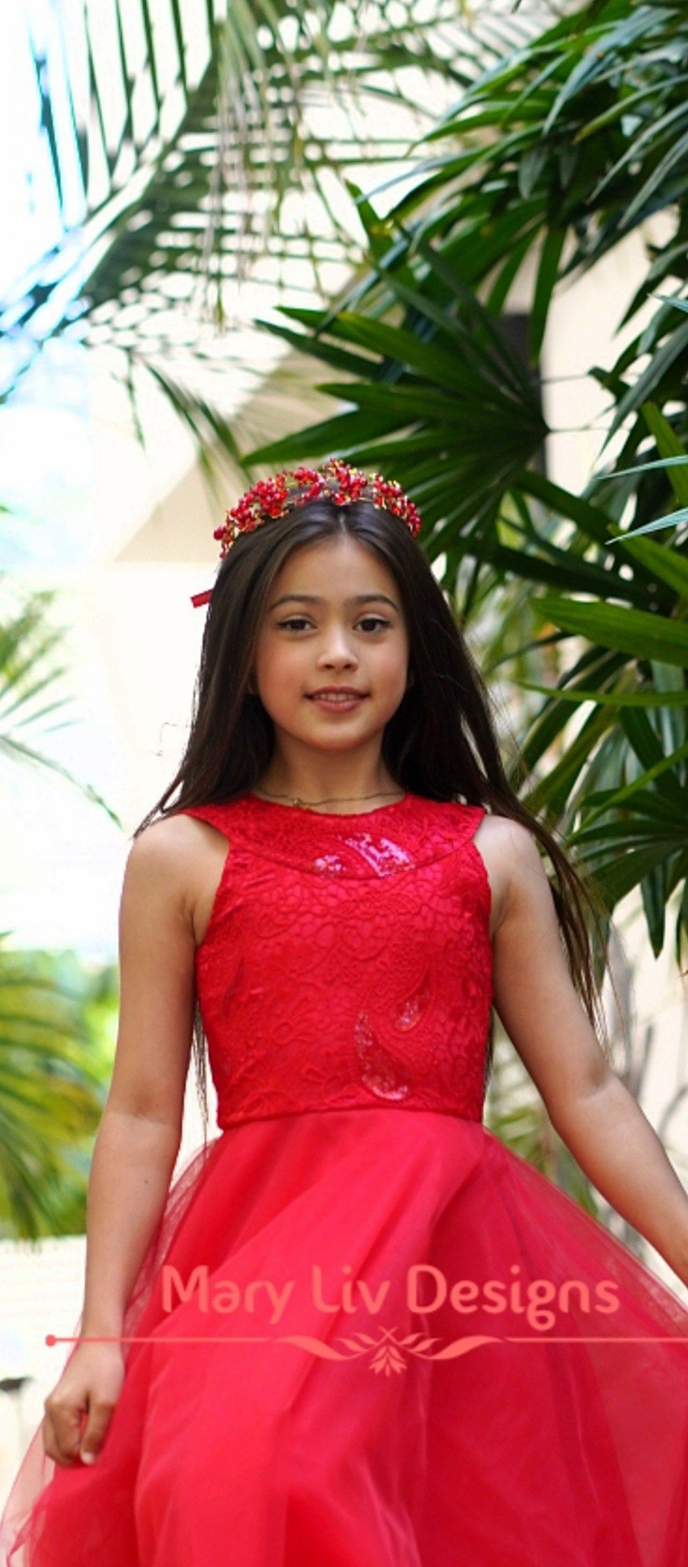 שמלה " Flamingo ". מרי ליב, מעצבת שמלות בתפירה אישית