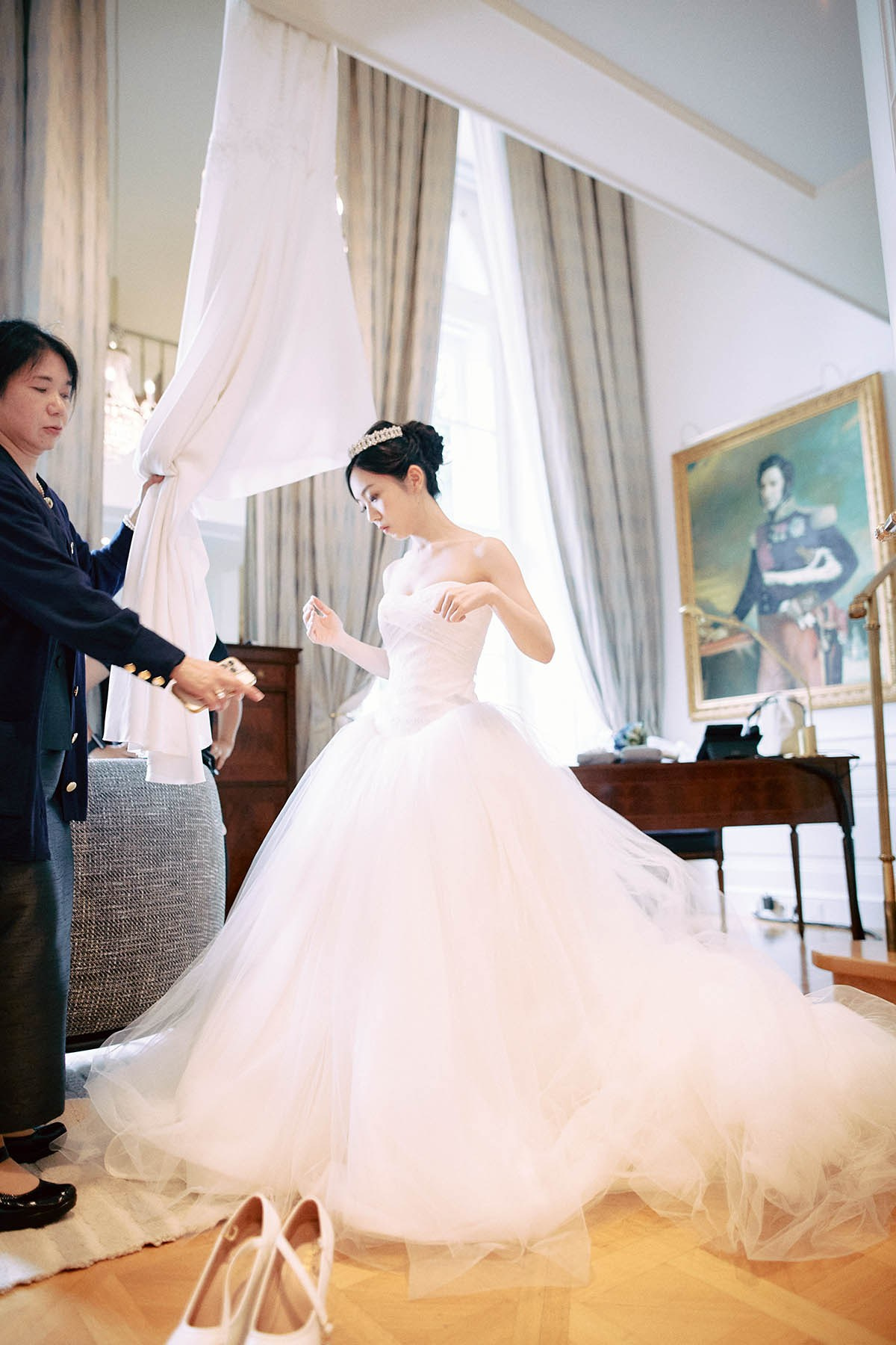 Intimate Belvedere Palace Wedding | Vienna Love Story