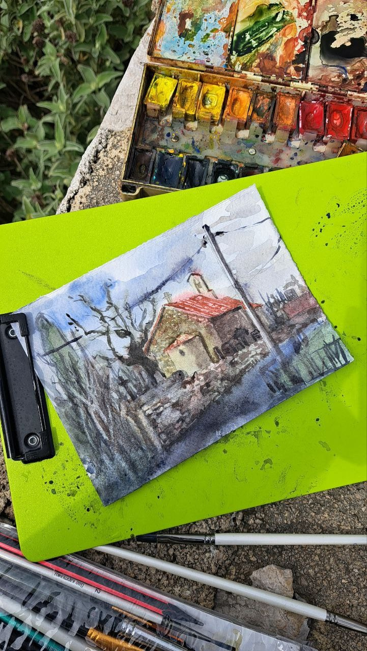 Выездной пленэр в Колашин. Art Always Here — студия живописи и рисунка очного обучения в Черногории и Онлайн