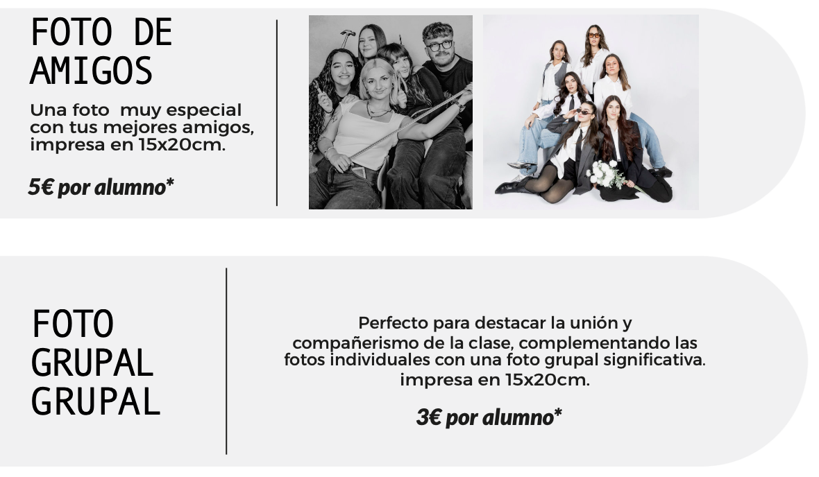 Fotografía de Orlas y Colegios en Madrid - Rainbox. Rainbox Estudio de Fotografía