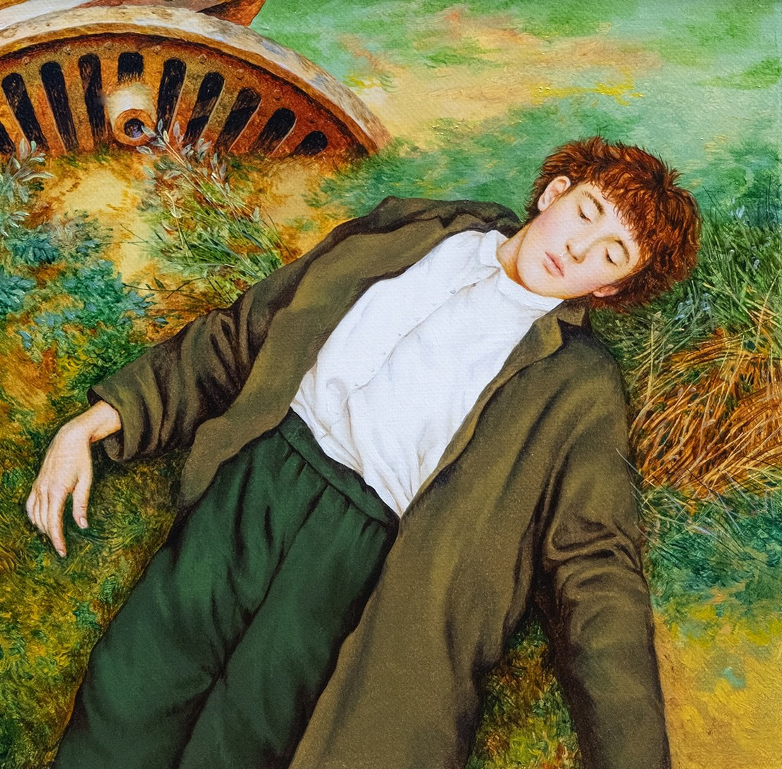 Sleep on the Grass. Paul Rog