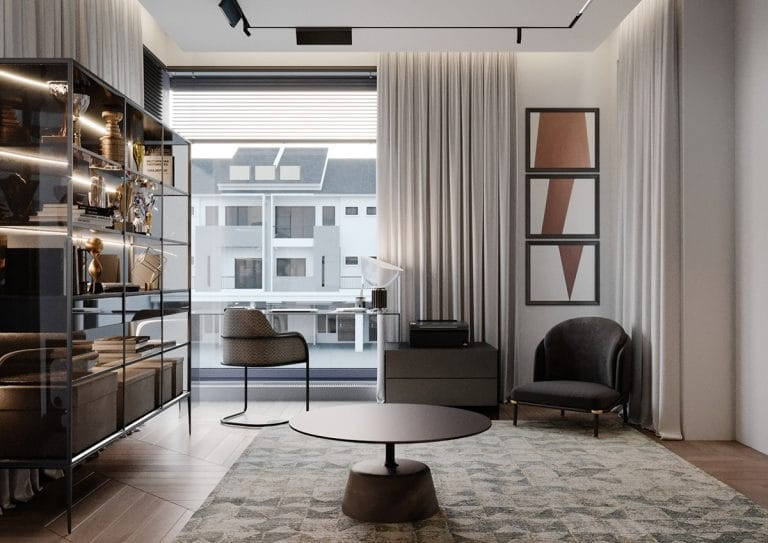 COUNTRY HOUSE. Дизайн интерьера и 3D-визуализация | AB Design Buro