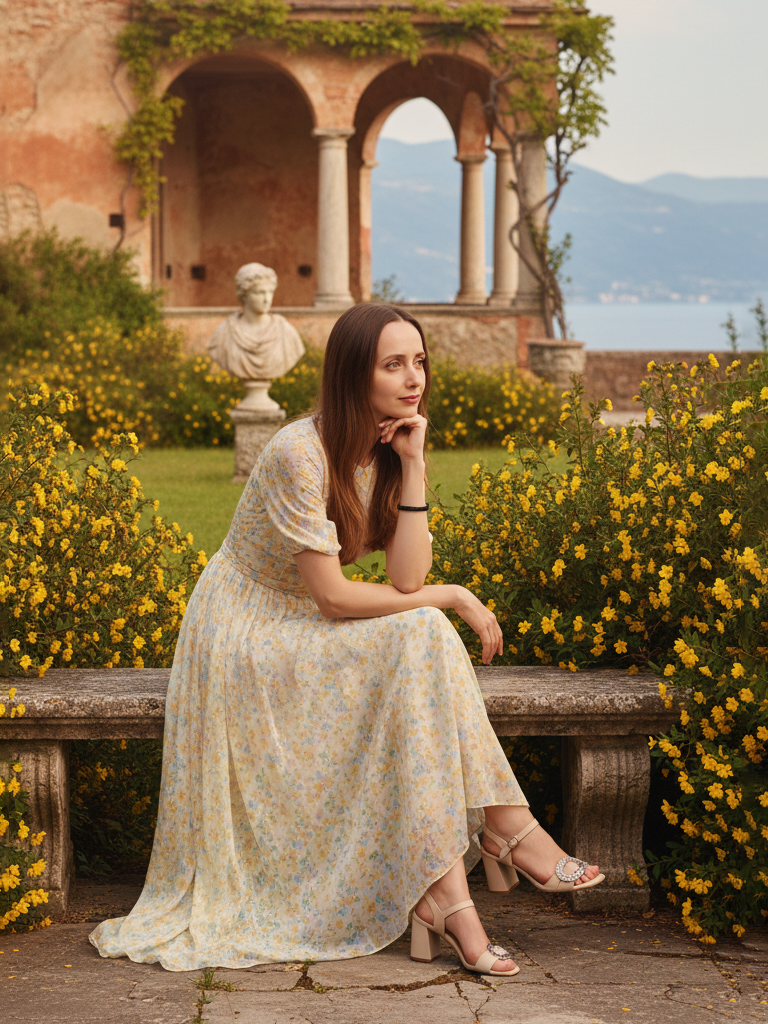 Имиджевый ИИ контент для преподавательницы испанского