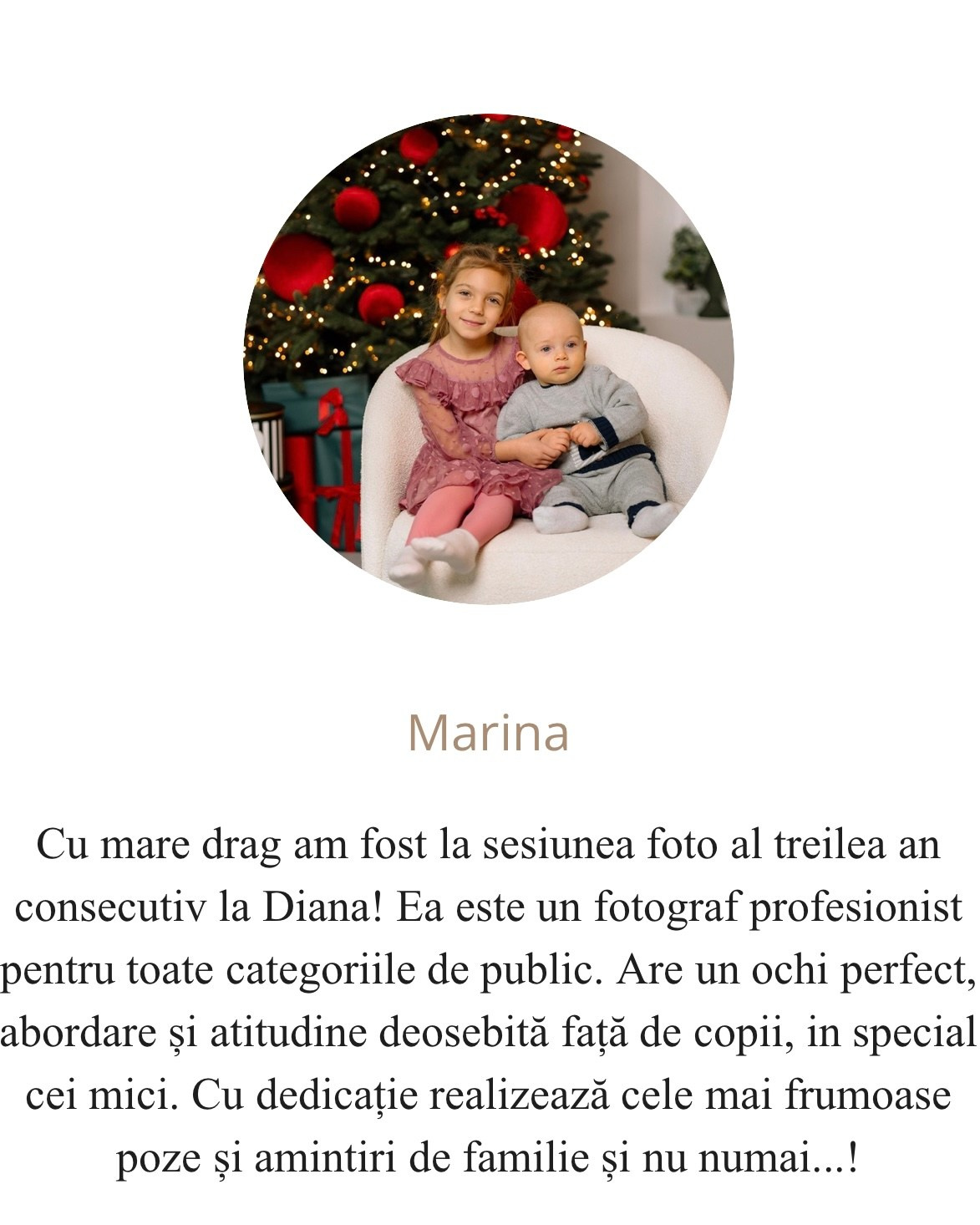 Sesiune foto de Crăciun (3). Diana Muntean Photography