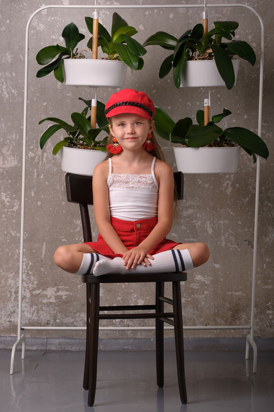 Студийный Портрет Даши в образе. Семейный фотограф в Кишинёве THOMAS SHTIFT