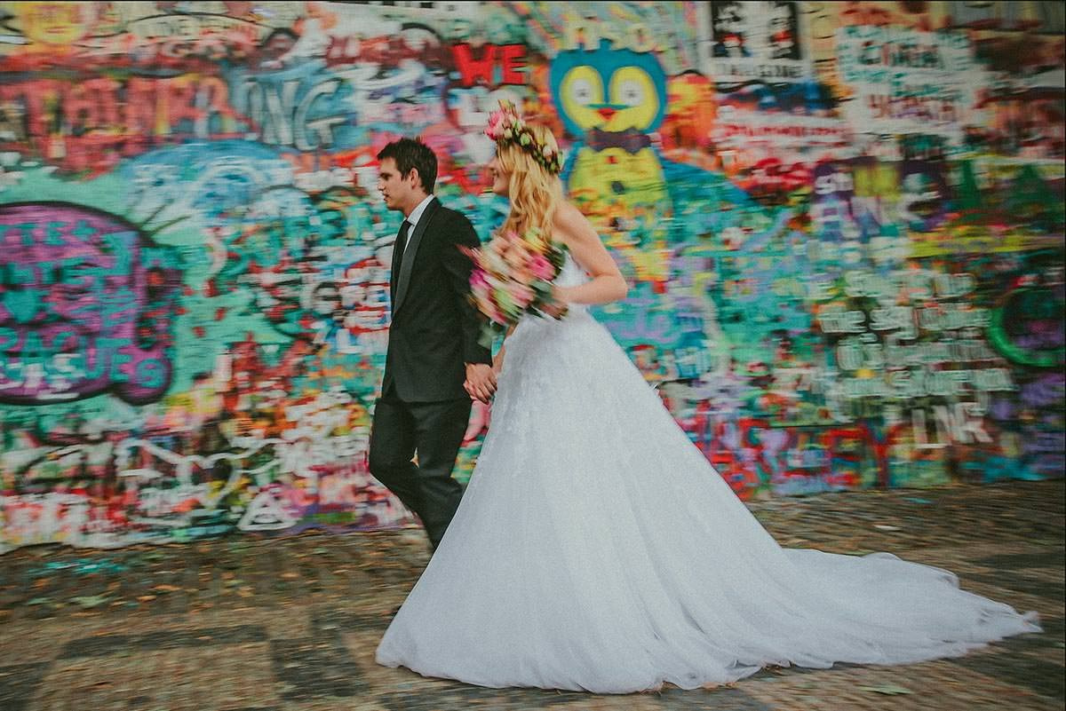 Michelle & Dan — Designer Vrtba Garden Wedding Photography, Prague