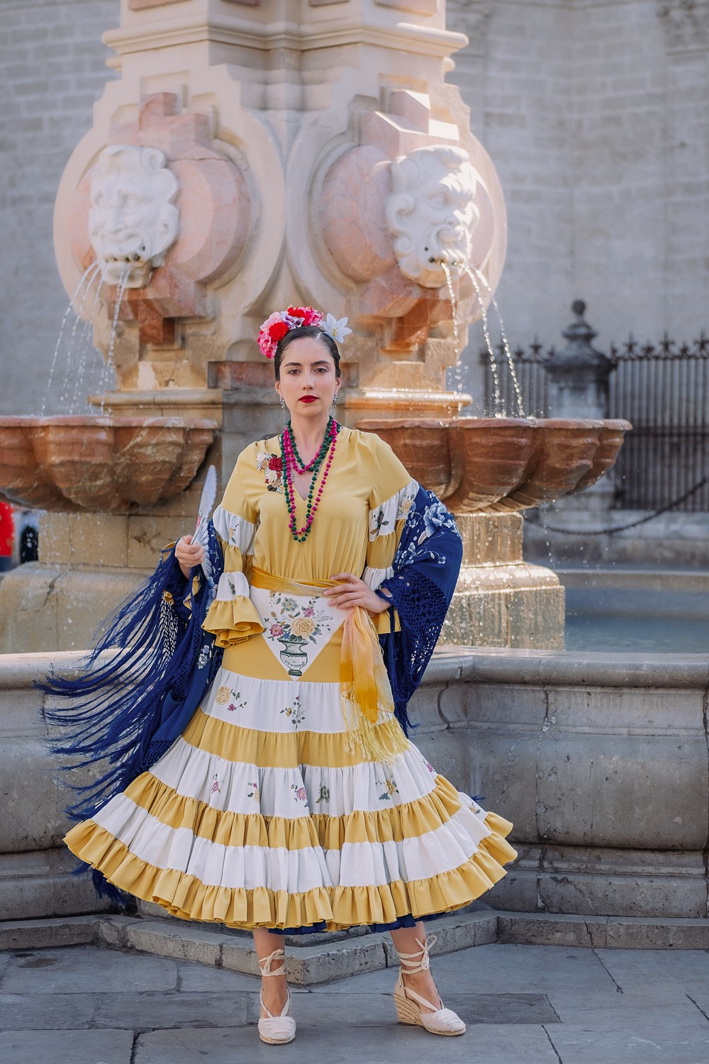Flamencas al borde del Guadalquivir