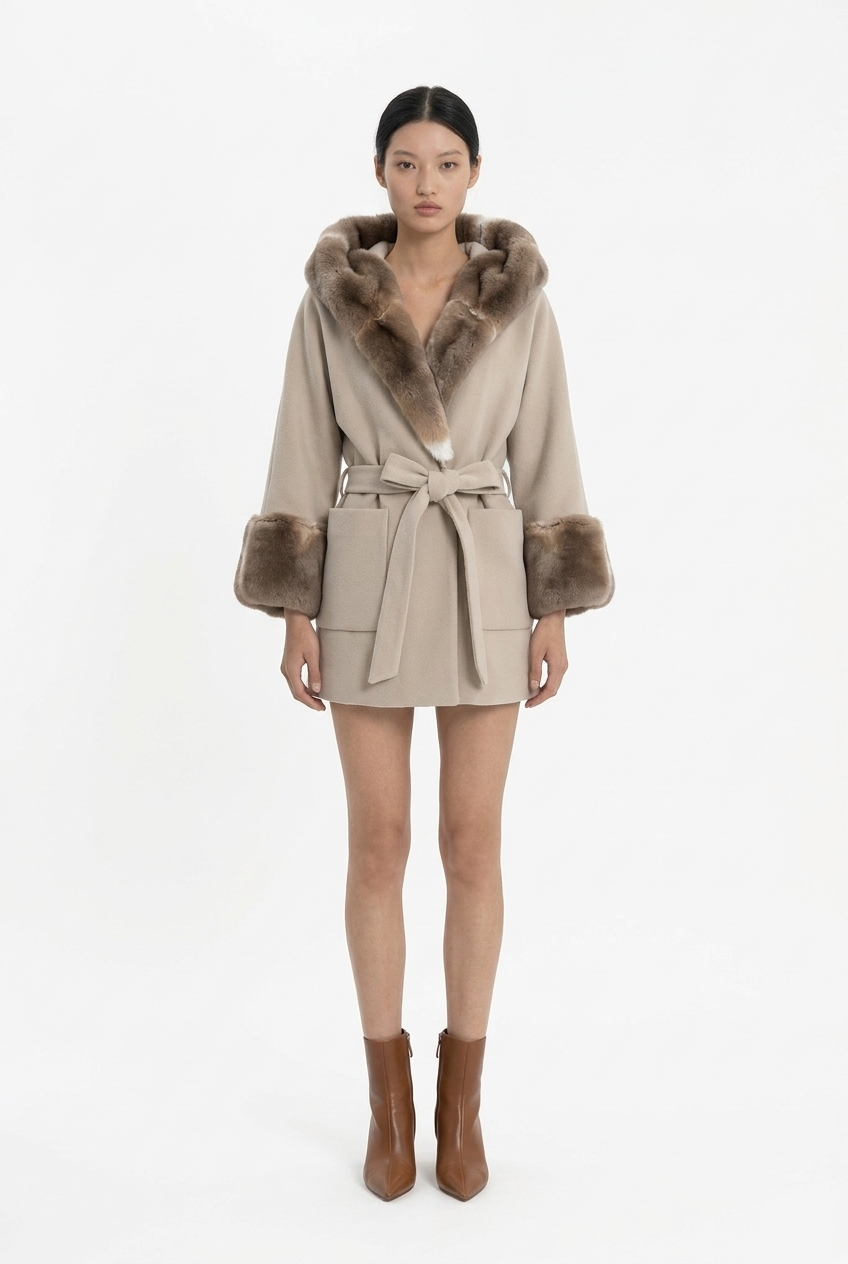 Ten coats and three hats: the plan changed in the first hour | Fashion project