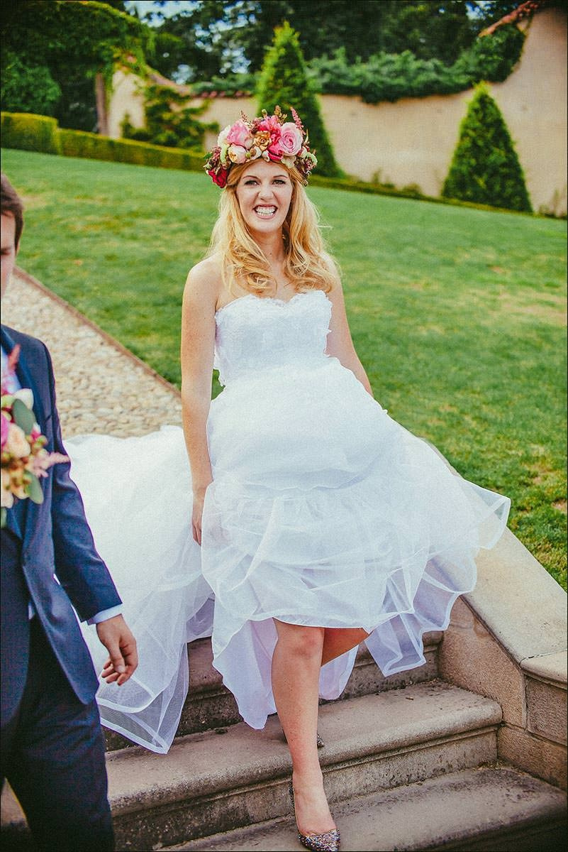 Michelle & Dan — Designer Vrtba Garden Wedding Photography, Prague