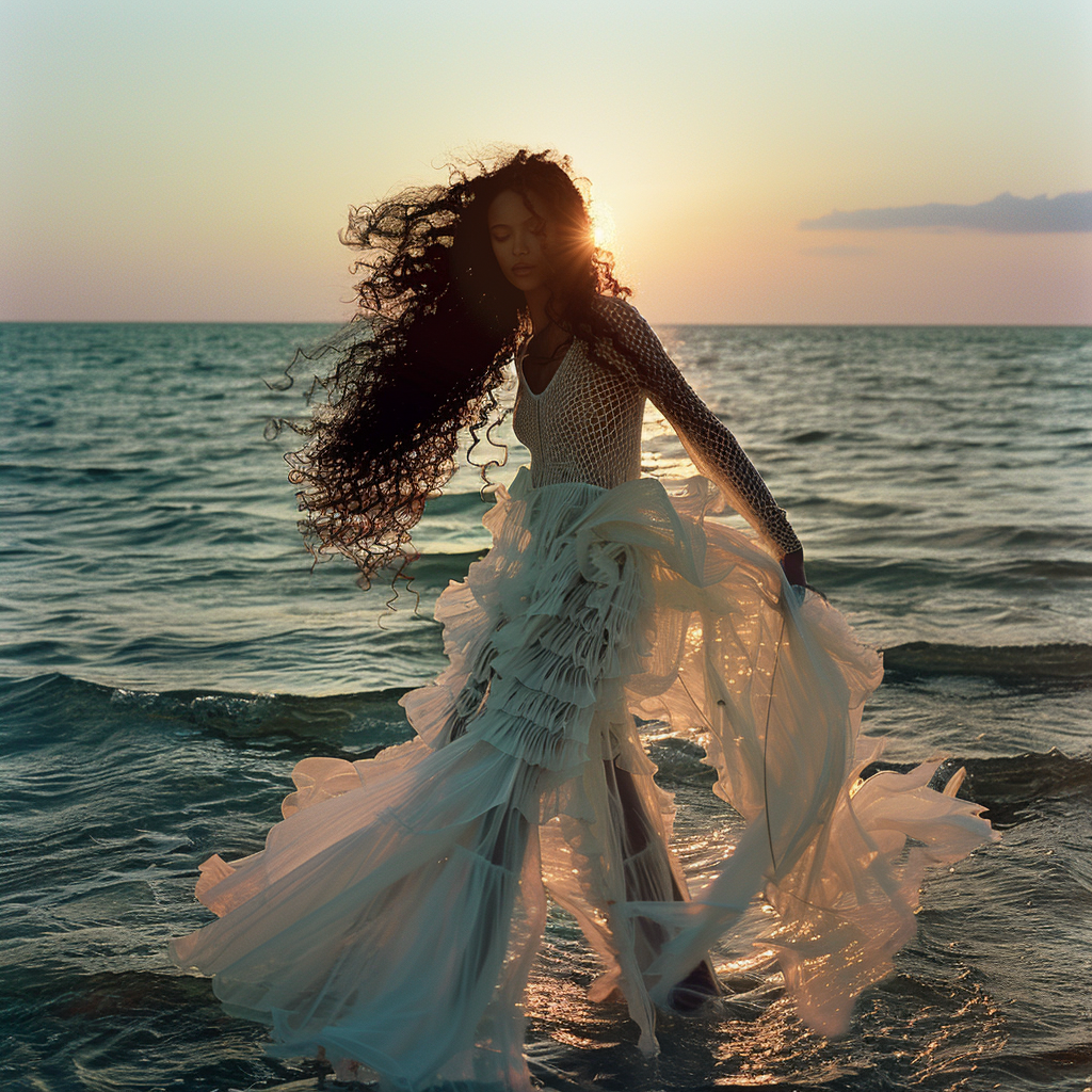 AI biznesa fotosesija. Sieviešu fotogrāfe Nadja Kraukle