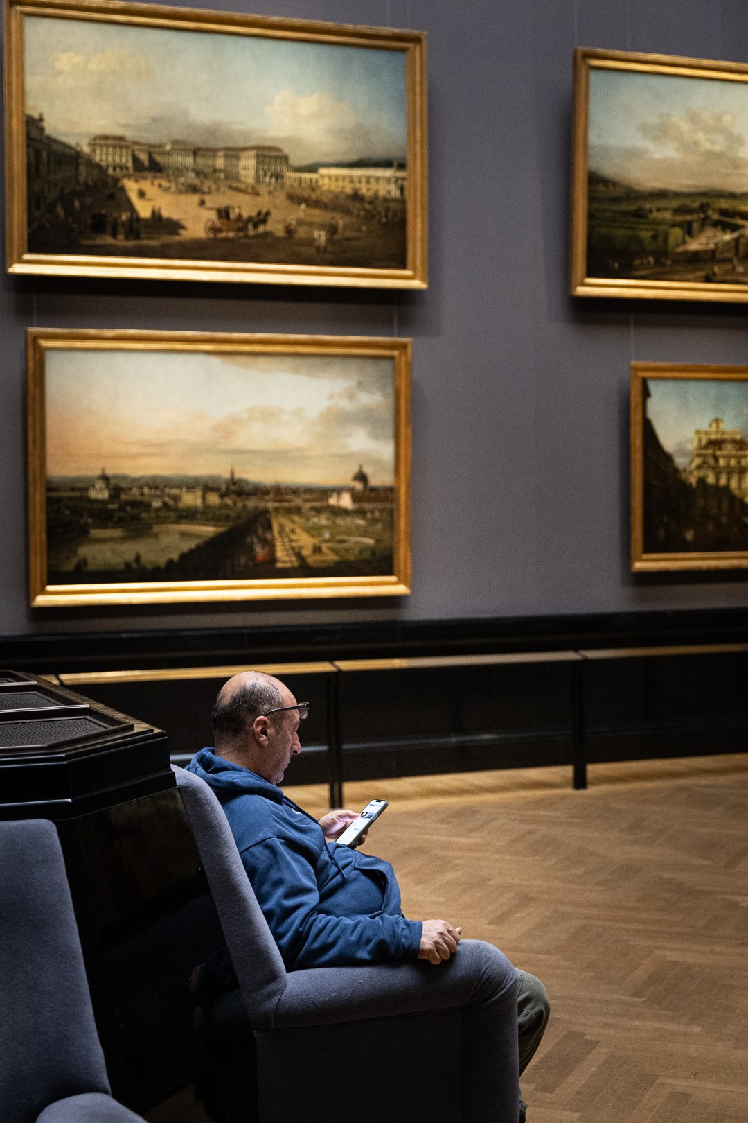 museum photography Vienna interior architecture light composition space
