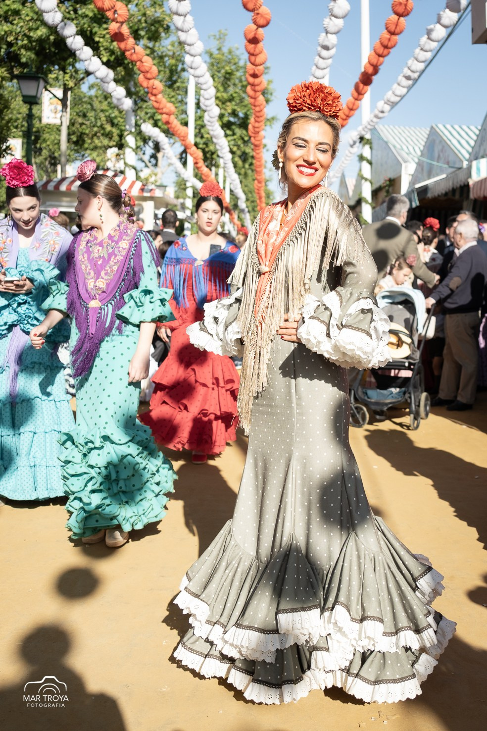 Feria de Sevilla 2025. Fotos con huella, fotografía de perros y mascotas en Sevilla