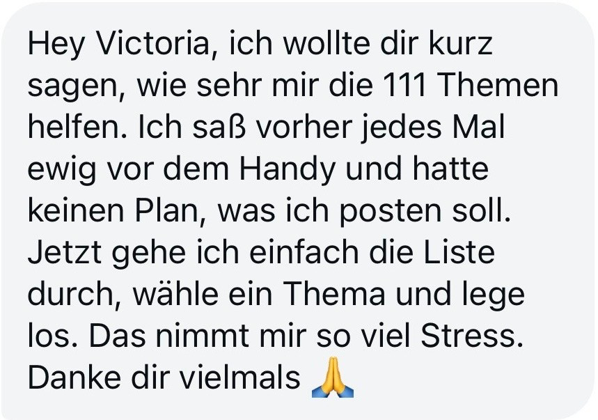 „Mehr als Likes“ - 111 Themen für deinen Content, der verkauft